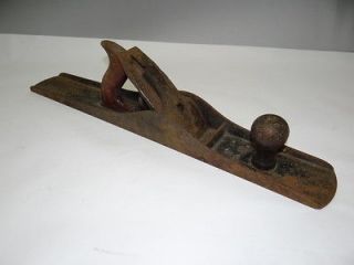 Old Used Wood Handled 1910 Bailey No 7 Carpenters Tool Plane Planer NR