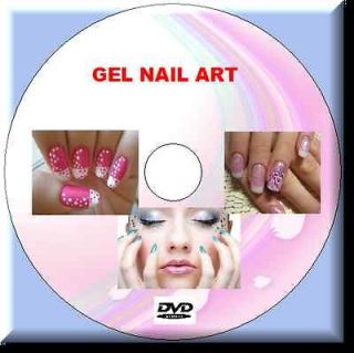 GEL NAILS TRAINING AND LEARN HOW TO DO NAIL ACRYLIC EXCELLENT 2 DISC