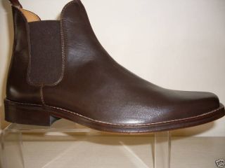 CHELSEA BOOTS IN BROWN LEATHER BY JOHN SPENCER £95