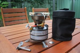 Portable Camping Field Dual Fuel Built in Pump Burner Stove outdoor