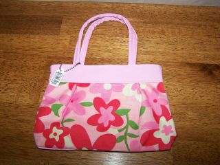 NWT GIRLS PINK FLORAL PURSE EASTER/ SPRING