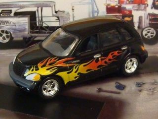 Flamed out Chrysler PT Cruiser 1/64 Scale Limited Edit 4 Detailed