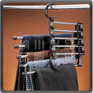 Amazing Pants Trousers Clothes Hanger Rack Space Saver