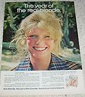 Vintage Ad Born Blonde Hair Color Clairol 1965 ads