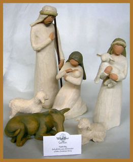 Willow Tree Demdaco Christmas Nativity 6 piece Set New in Box with Tag