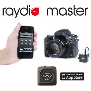 Raydio Master Pro. Wireless Shutter release Trigger fr iPhone Nikon