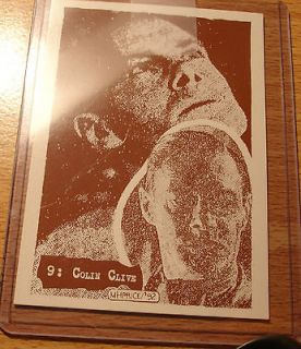 COLIN CLIVE HOLLYWOOD HORRORS CARD NEAR MINT 1995 FRANKENSTEIN