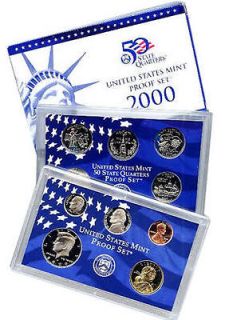 2000 S United States Mint Proof Coin Set