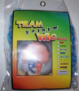 Team Spirit Wig Clown Party Child & Small Adult NIP