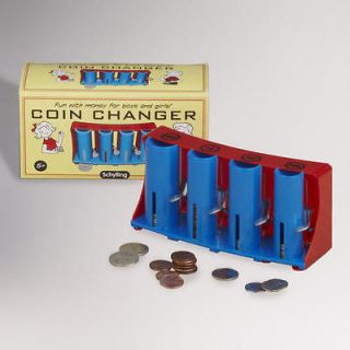 SCHYLLING COIN CHANGER Spring Action Fast Changer Fun & Learn About