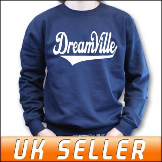 Dreamville J Cole Sweater Sweatshirt Shirt Jumper Top Mens Womens Navy