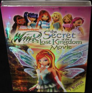 WINX CLUB THE SECRET OF THE LOST KINGDOM MOVIE NEW SEALED R1 DVD