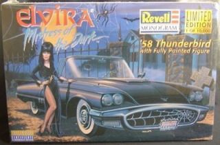 ELVIRA : 58 Thunderbird Model Kit & Elvira Figure