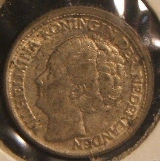 1944 P~~NETHER LANDS~~10 CENTS~~SILVER BEAUTY~~RARE