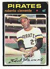 1971 TOPPS #630 ROBERTO CLEMENTE PITTSBURGH PIRATES VG/EX NO CREASES