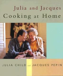 Julia and Jacques Cooking at Home Julia Child, Signed by Jacques Pepin