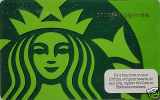 STARBUCKS Gift Card 40th Anniversary SE COLLECTIBLE