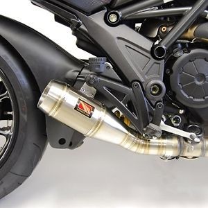 12 Ducati Diavel Competition Werkes GP Slip On Exhaust (Fits: Diavel