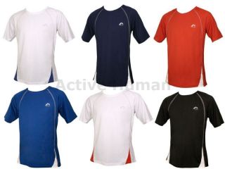 Mens Training Exercise Fitness Wicking Dry Fit Running T shirt top
