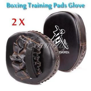 2x Boxing Mitts Training Target Focus Punch Pads Glove MMA Karate Muay