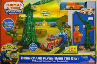 CRANKY AND FLYNN SAVE THE DAY* TRACKMASTER Complete Set BRAND NEW