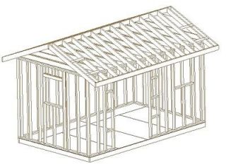 GABLE GARDEN SHED, 26 PLANS BUILD A BACKYARD SHOP, HOW TO BUILD A SHED