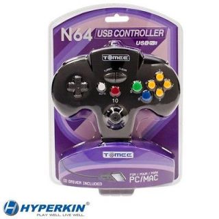 N64 USB Tomee Controller Com patible with Mac and PC