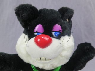 TEASE ME ALLEY CAT MEOWING KITTY VIBRATING FUNNY PLUSH STUFFED TOY 9