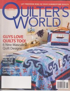 Quilters World Coffee Filter Quilt Sailboat Magazine