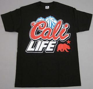 CALI LIFE T shirt Coors Light Beer Logo Parody Tee Shirt Adult S XL
