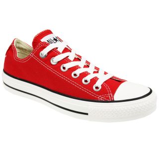 CONVERSE ALL STAR CHUCK TAYLOR CANVAS M9696 RED LO TRAINSERS SKATE