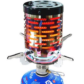 Compact Stove Heater for Gas Burner Camping Emergency Outdoor Tent