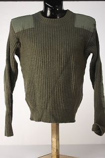 Commando Sweater Military Army Issue Drab Green Mens Size 42 Stout