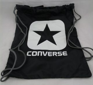 New CONVERSE Gymsack Pack Leader Cinch Bag Drawstring Backpack Sports
