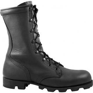 US Army Issued Black Leather Combat Boots