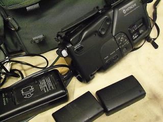 Camcorder HITACHI colour video camera VM C1E VHSC HQ