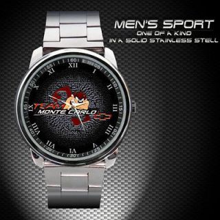 1999 Team Monte Carlo Logo Emblem Unisex Sport Metal Watch BH 283