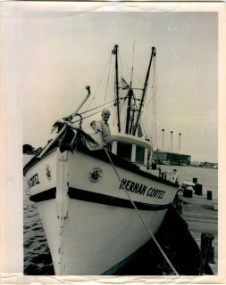 1965 Earl Girard Captain Hernan Cortez Shrimp Boat Marine Biology
