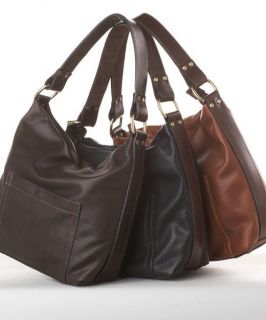 Hollister Soft Hobo Leather Purse Handbag Made in USA CCW U70