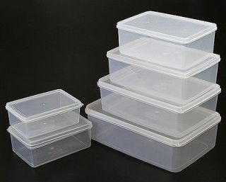 Sterilite Storage Box Container With See Through Base Different Sizes