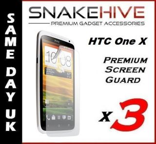 NEW HTC One X Premium Screen Protector/Guar d x3