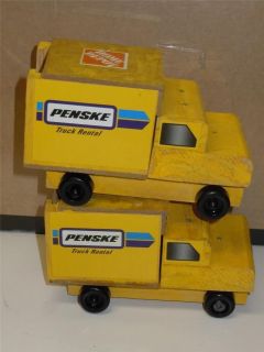 of 2 5 Wooden Penske Truck Rental Trucks Cube Van Home Depot Yellow