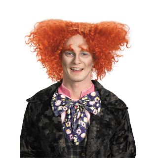 Adult Movie Alice in Wonderland Mad Hatter Red Hair Wig