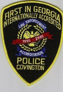 GEORGIA ~Covington Police~ 1st in GA Intl Accredited
