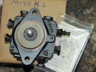 WEBSTER ELECTRIC M series M17CF 6 1 STAGE 1725RPM FUEL OIL PUMP NO2