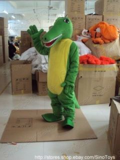 Crocodile Mascot Costume Fancy Dress Outfit Suit EPE