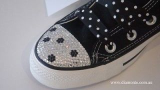 Converse Featuring Clear Swarovski Crystals Toddler/Kids/W omen CO018