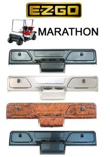 EZGO Marathon Golf Cart Dash Cover Carbon, Wood, Titan