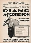 Vintage DALLAPE Organette Accordion Beautiful Condition