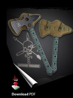 Fox Knives FKMD Small ATC SPECIAL FORCES Tomahawk Battle Axe N690Co FX